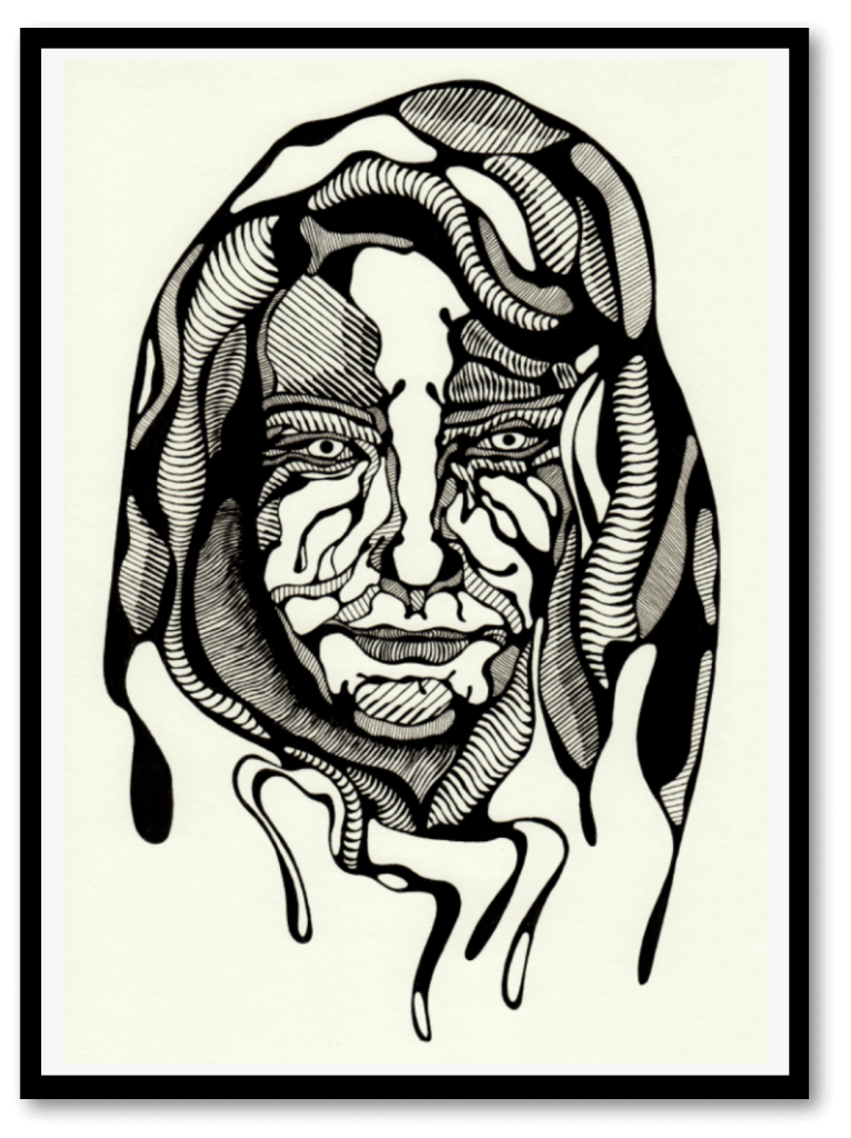Fine Liner Portrait Women